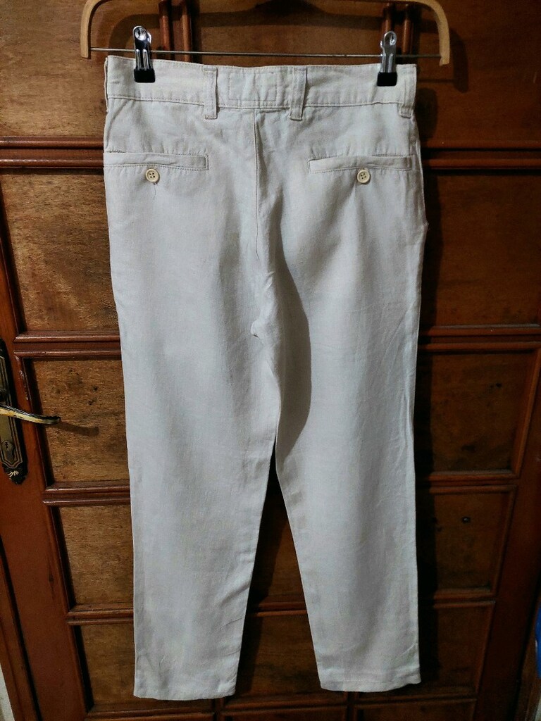 LeeCOOPER keten görünüm yazlık pantolon - 4