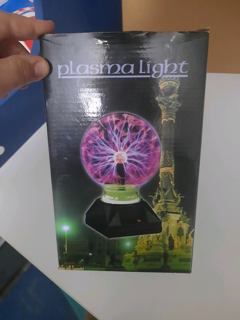 Plazma Işıklı Müzikli Küre Lamba - 6