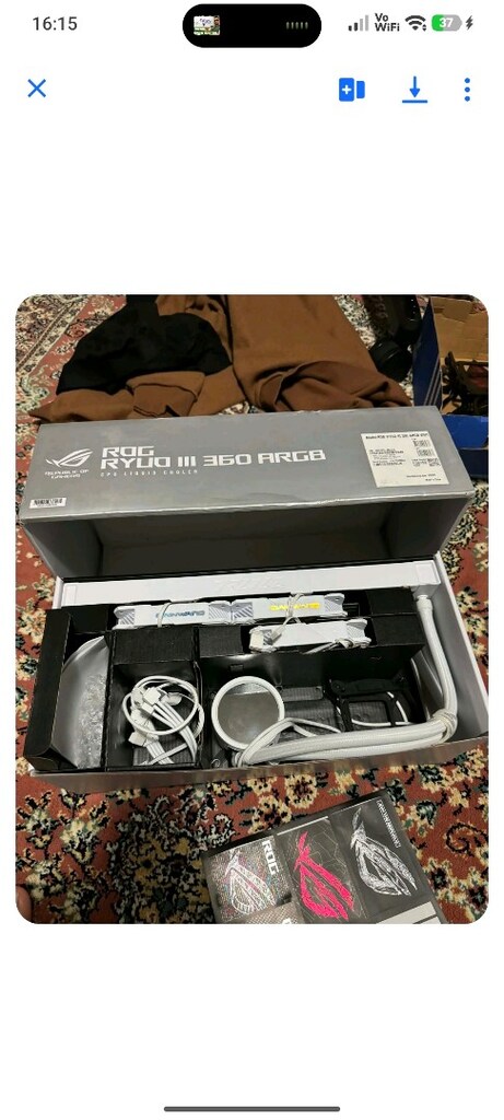 ASUS ROG RYO İİİ 360 GAMİNG ÜST SEKMENT SIVI SOGTMA BUFİYATAYOK ...