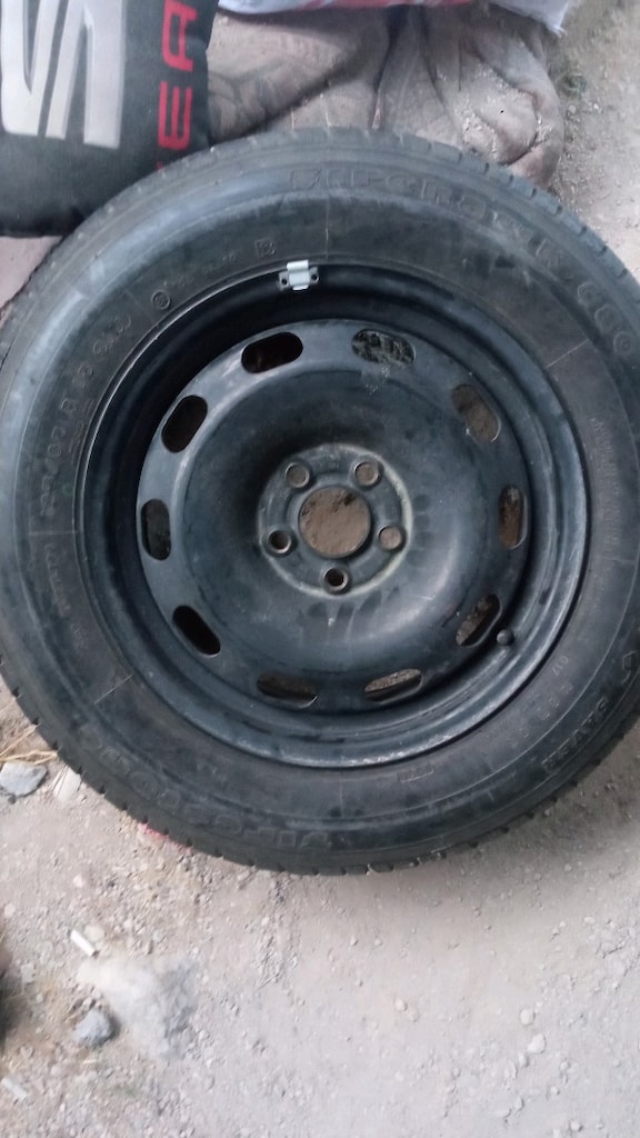 195 65 15 jant lastik 5 bijon kara jant sıfır lastik - 2