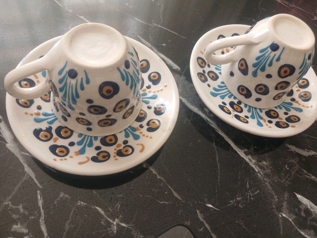ikili kahve fincanı - 2