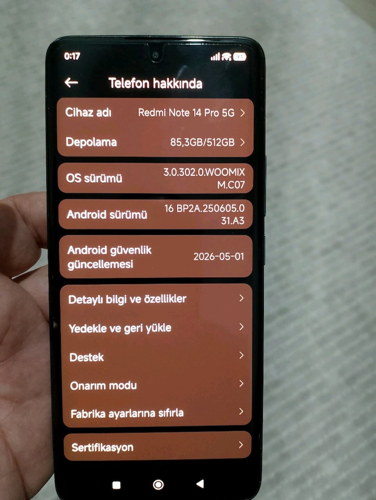 XİAOMİ NOTE 14 PRO 5G - 5
