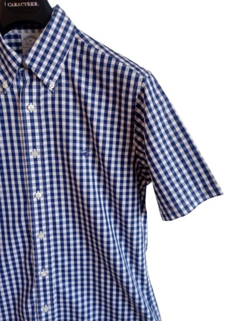 Brooks Brothers %100 American Supima Cotton Non-Iron Kareli Gömlek - 7