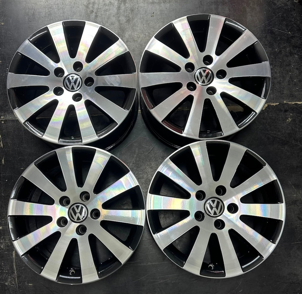 5x112 16 İNÇ J7 ET35 ORJİNAL VOLKSWAGEN B6 JANT TAKIMI - 2