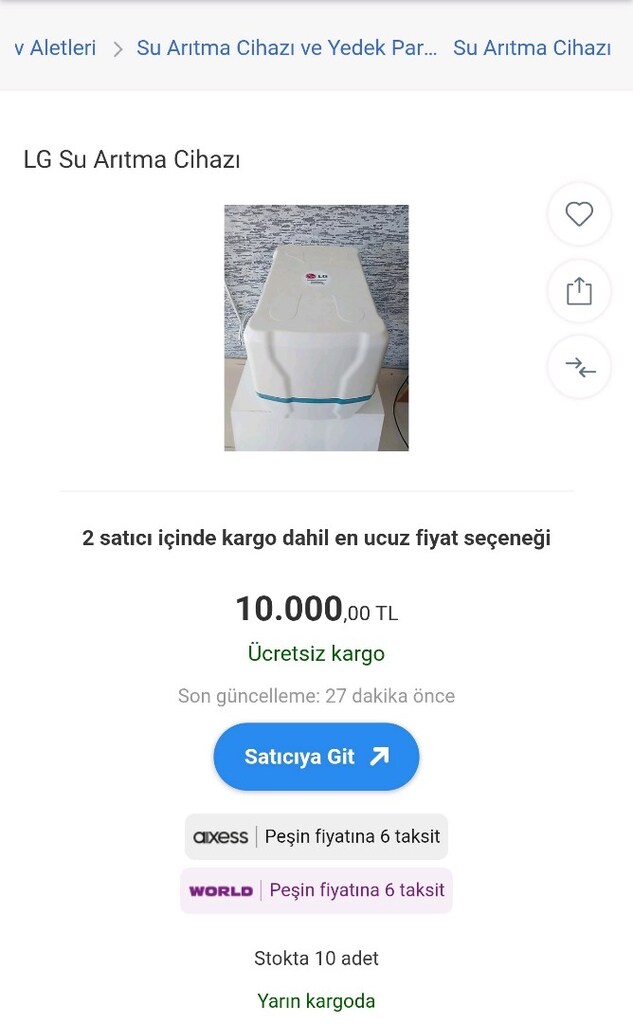 lg arıtma cihazı - 2