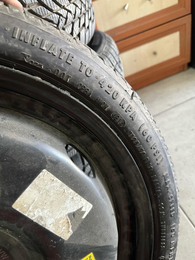 18 inç 5x112 Vw ince Stepne - 2