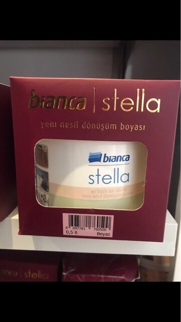 Bianca Stella 0.5 LT Beyaz saf akrilik