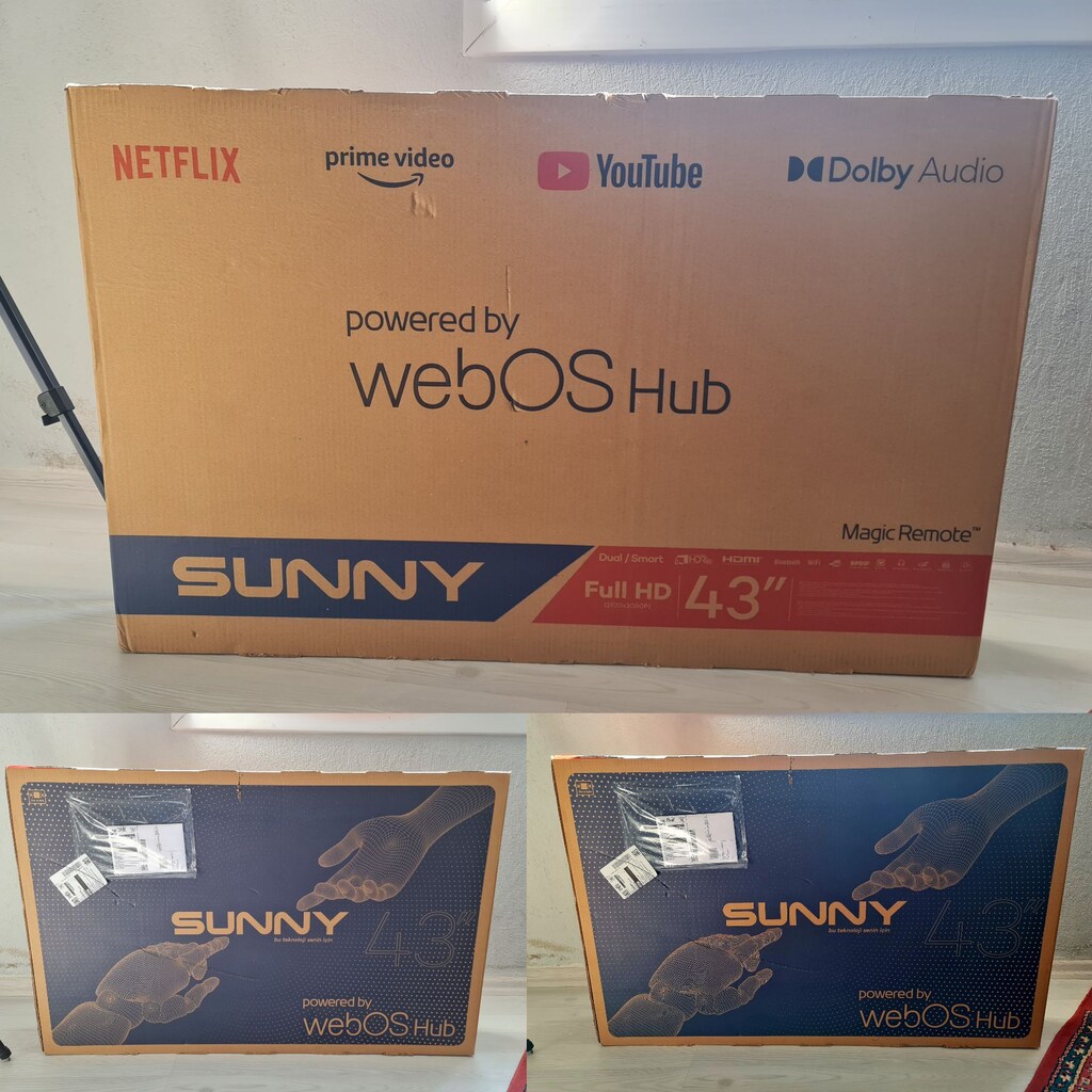 Sunny 43 İnç Webos Smart TV SIFIR - 4