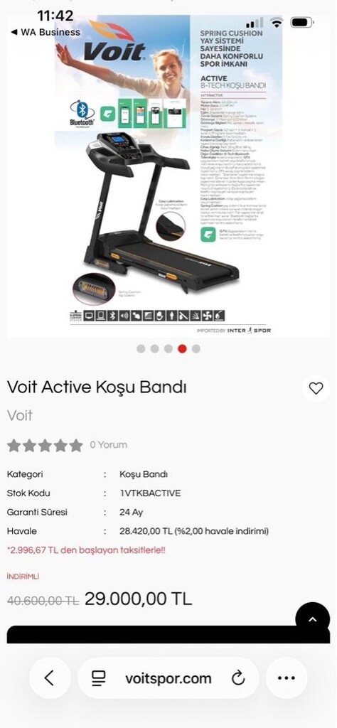 Voit Koşu Bandı - 3