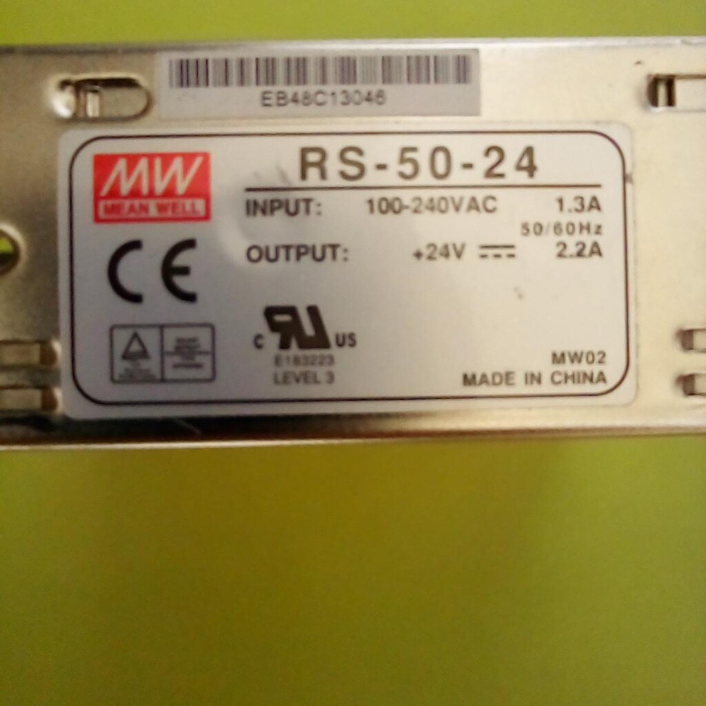 MeanWell 24Volt 2.2Amper Kaliteli Metal Kutu Güç Kaynağı - 4