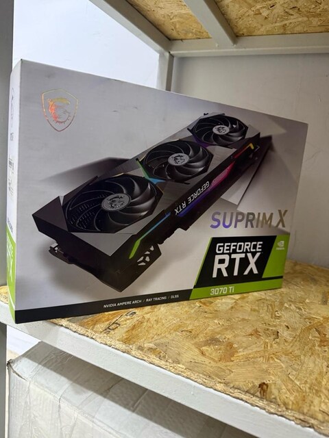 MSI GeForce RTX 3070 Ti Suprim X 8GB GDDR6X ekran kartı satılıktır.