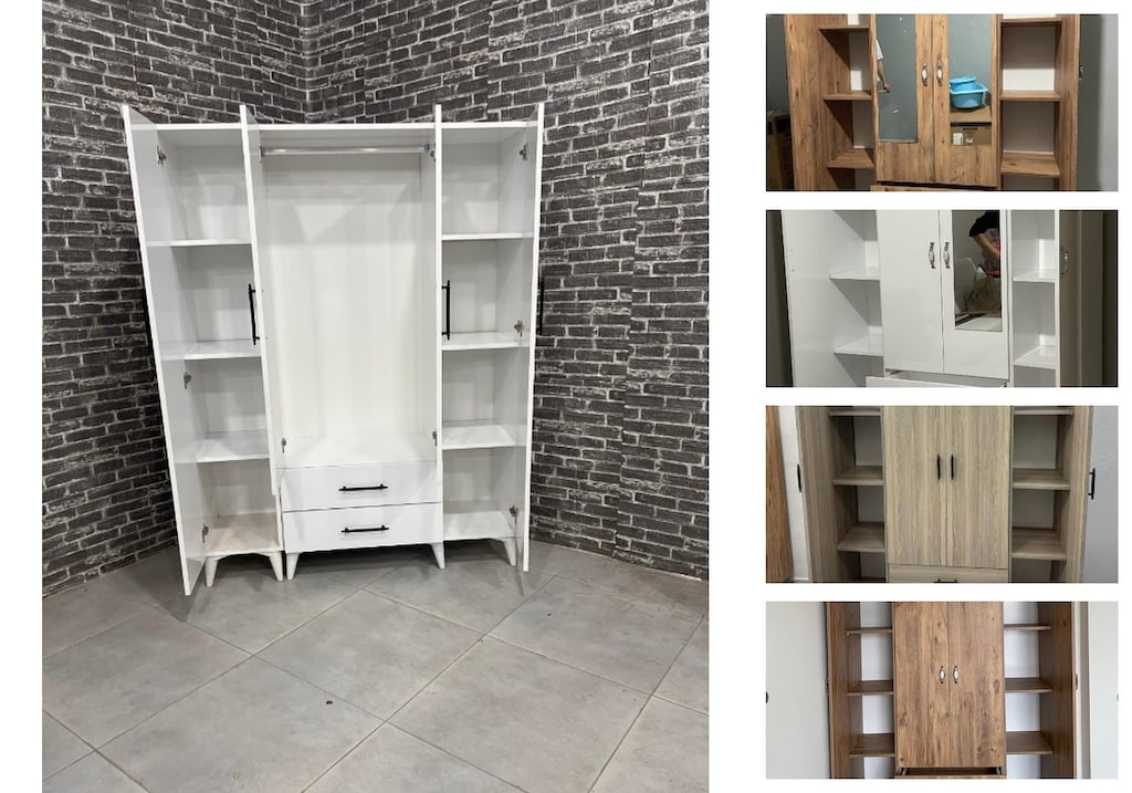 4 kapaklı elbise dolabı hkzcmcphkp - 3
