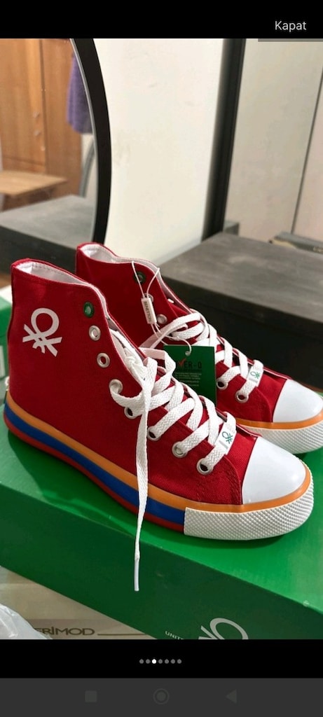 kırmızı Converse - 2