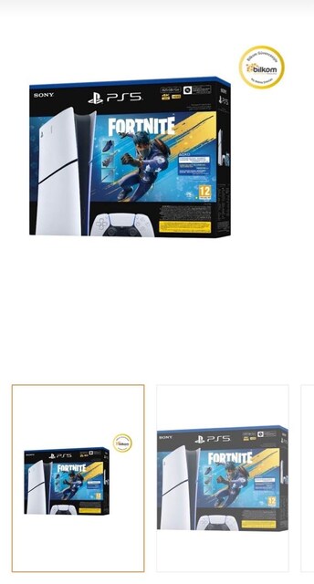 SIFIR SONY Playstation 5 Digital/Fortnite V2 Bundle Oyun Konsolu