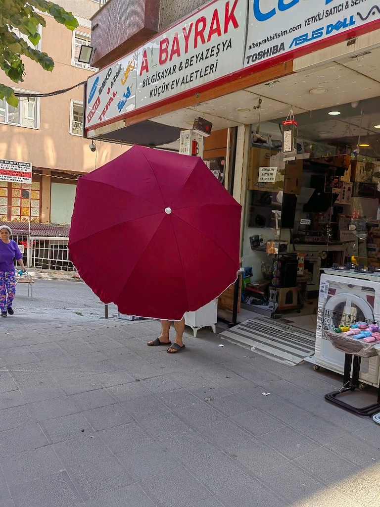 DEV KAMPANYA YERLİ ÜRETİM PLAJ ŞEMSİYESİ 200CM KALIN KUMAŞ A KALİTE - 11
