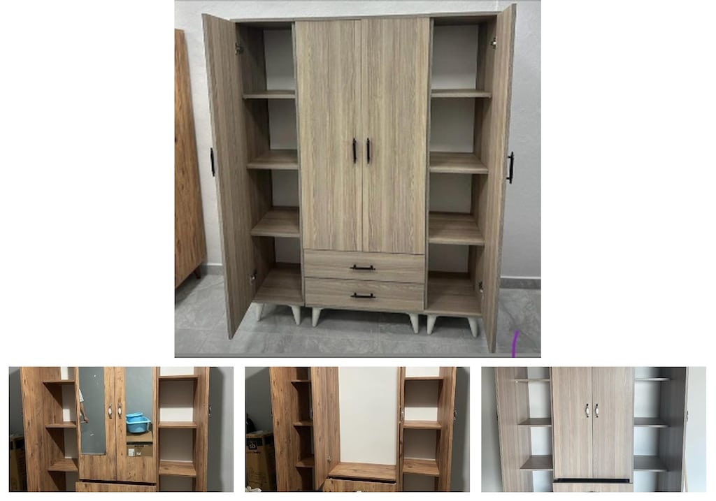 4 kapaklı elbise dolabı moqyyjqawr - 4