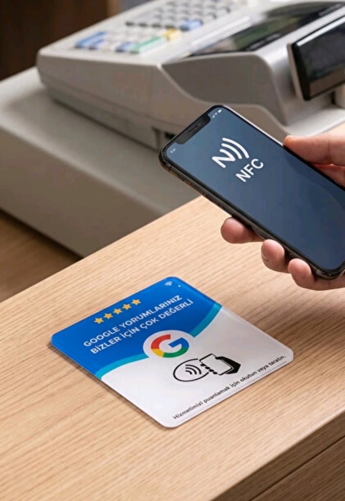 NFC Google Yorum Kartı - 3