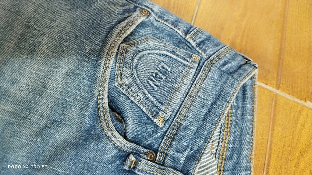 #Lufian jeans pantolon..Belden az daraltılmıştır.Eni çekilince 45 - 6