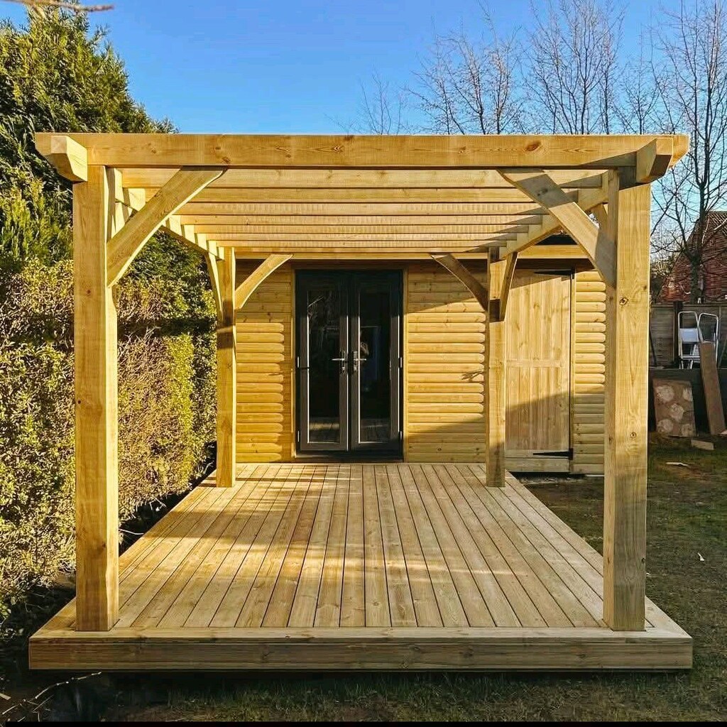 Ahşap pergola - 2