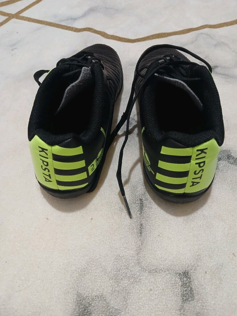 çocuk siyah krampon futbol Ayakkabısı - 5