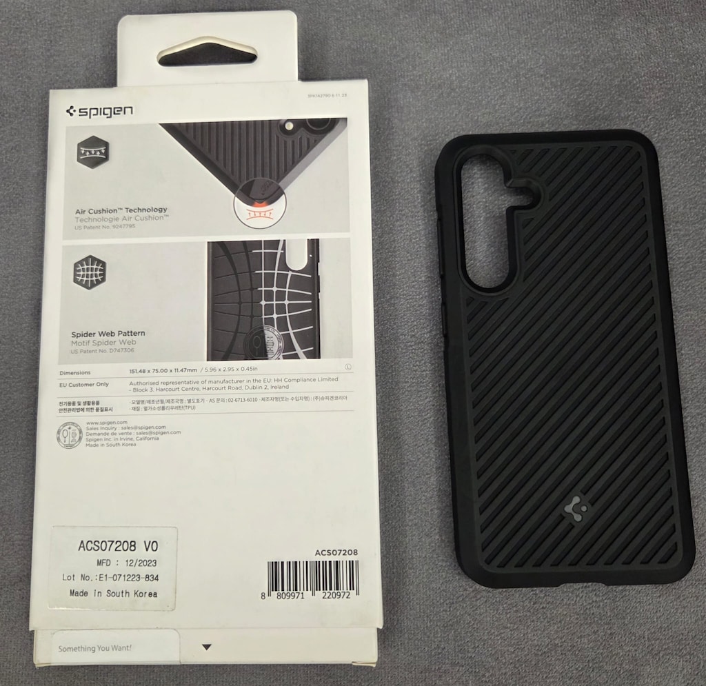 Spigen Samsung Galaxy S24 Kılıf Core Armor Matte Black - 5