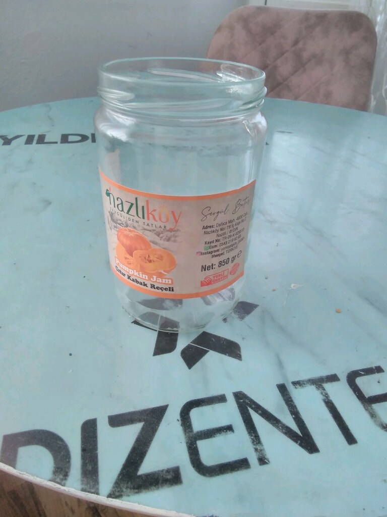 850g 800g 680g karişık kavanoz kırık çatlak yok - 2