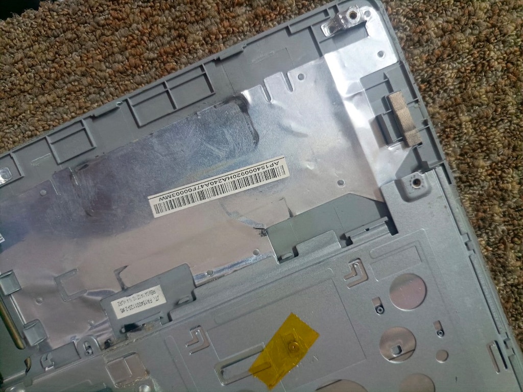 HP Pavilion 15-P Üst Kasa Klavye Touchpad Takım - 3