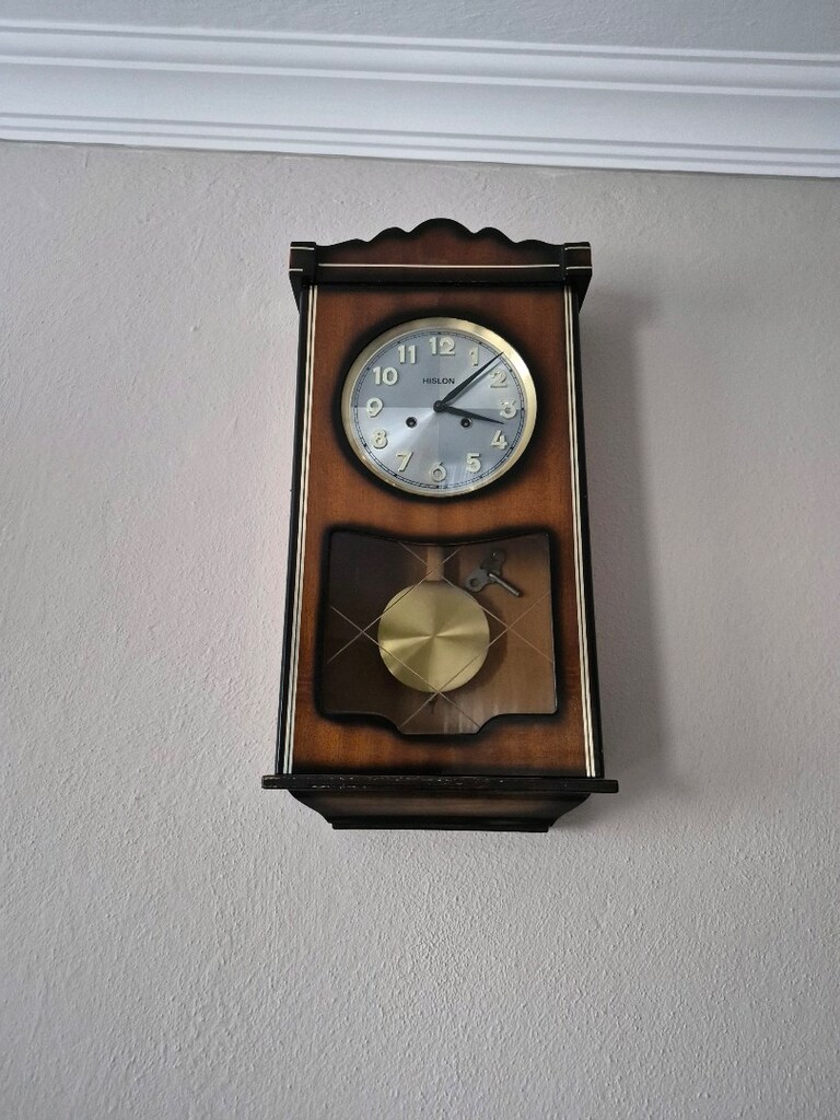 KURMALI HİSLON NOSTALJİ DUVAR SAATİ (NOSTALJİ SEVERLERE GELSİN) - 4