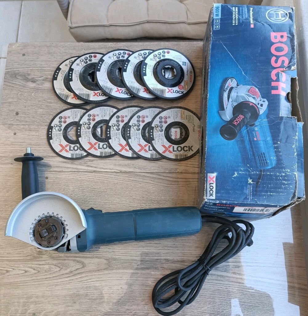 BOSCH GWX 9-115S Avuç içi taşlama - 7