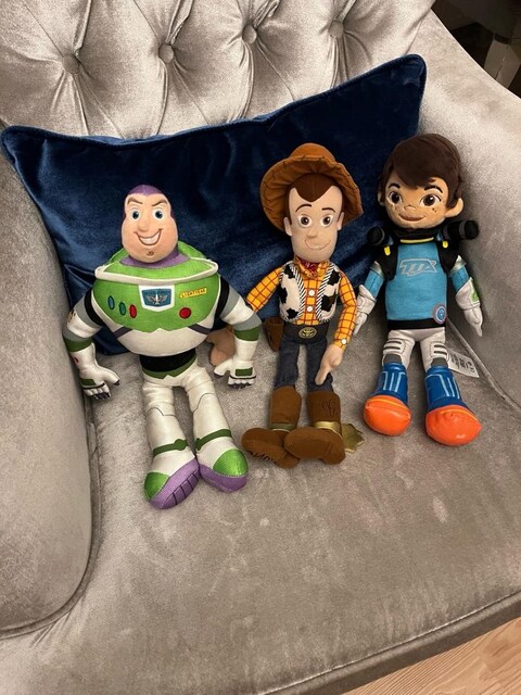 Toy Story Sheriff Woody, Buzz Light Year Peluş Oyuncak
