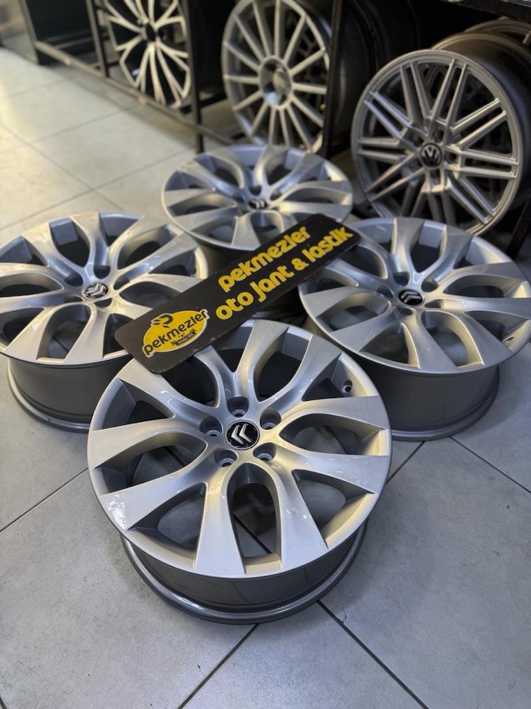 5x108 18 İNCH FORD-VOLVO-PEUGEOT-CİTRÖEN c5 JANT ORJİNAL EKİPMAN - 3