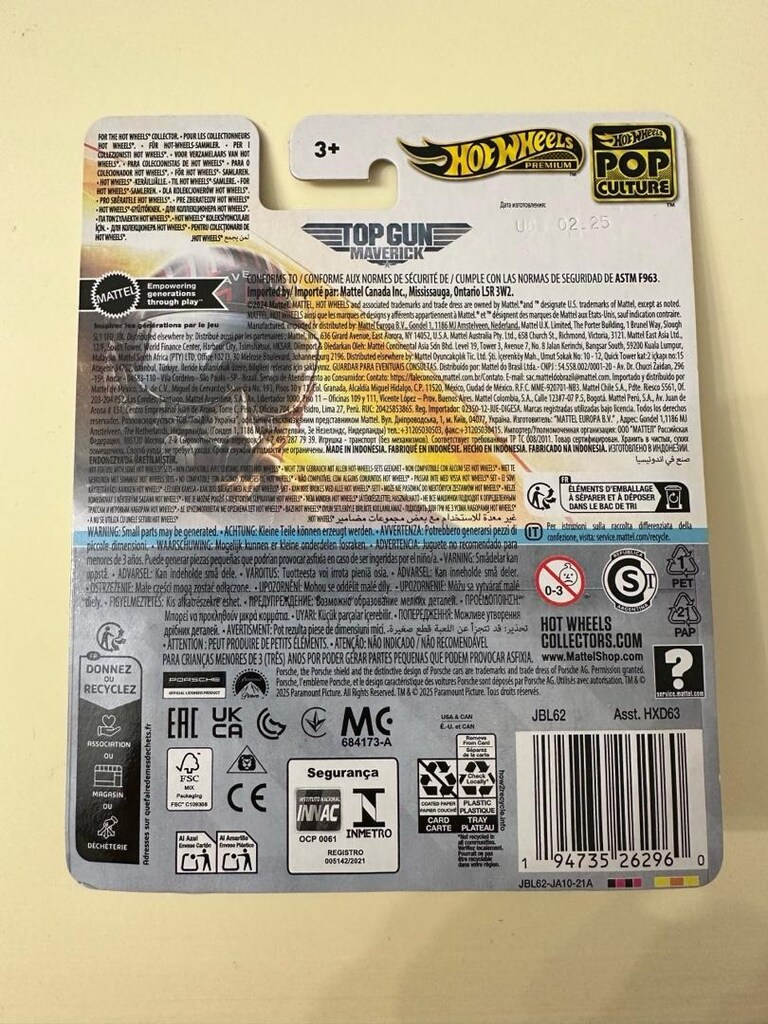 Hot wheels Premium Porsche 911 TOP GUN MAVERICK - 6