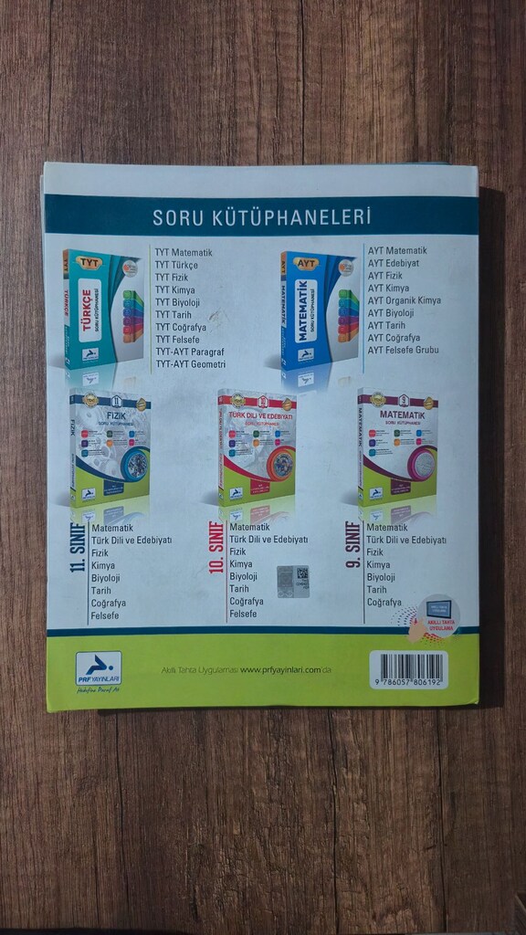 Paraf Yayınları 11. Sınıf Matematik Soru Bankası - 2