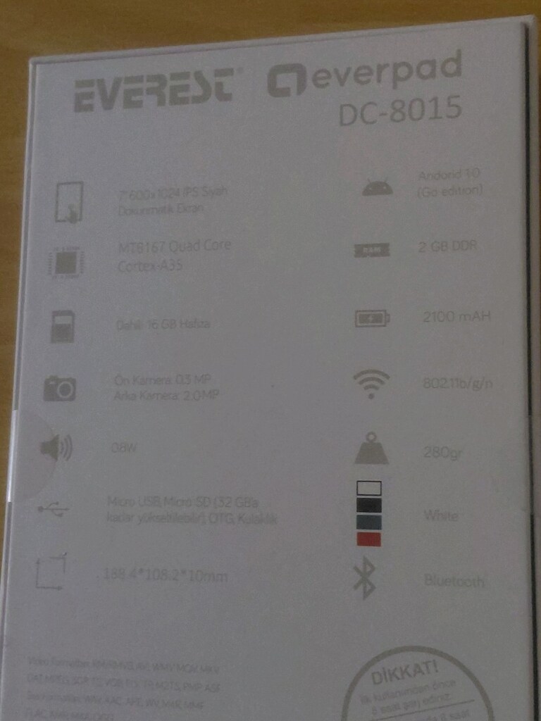 sıfır EVEREST TABLET - 4