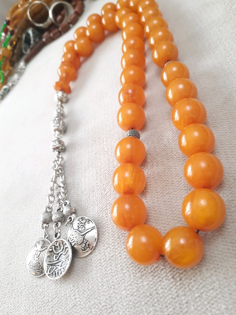 sandık malı sıkma kehribar Tesbih - 3