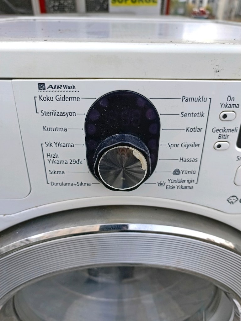 Tambur kırık Samsung 7 kg çamaşır yıkama 5 kg kurutma gel - 3