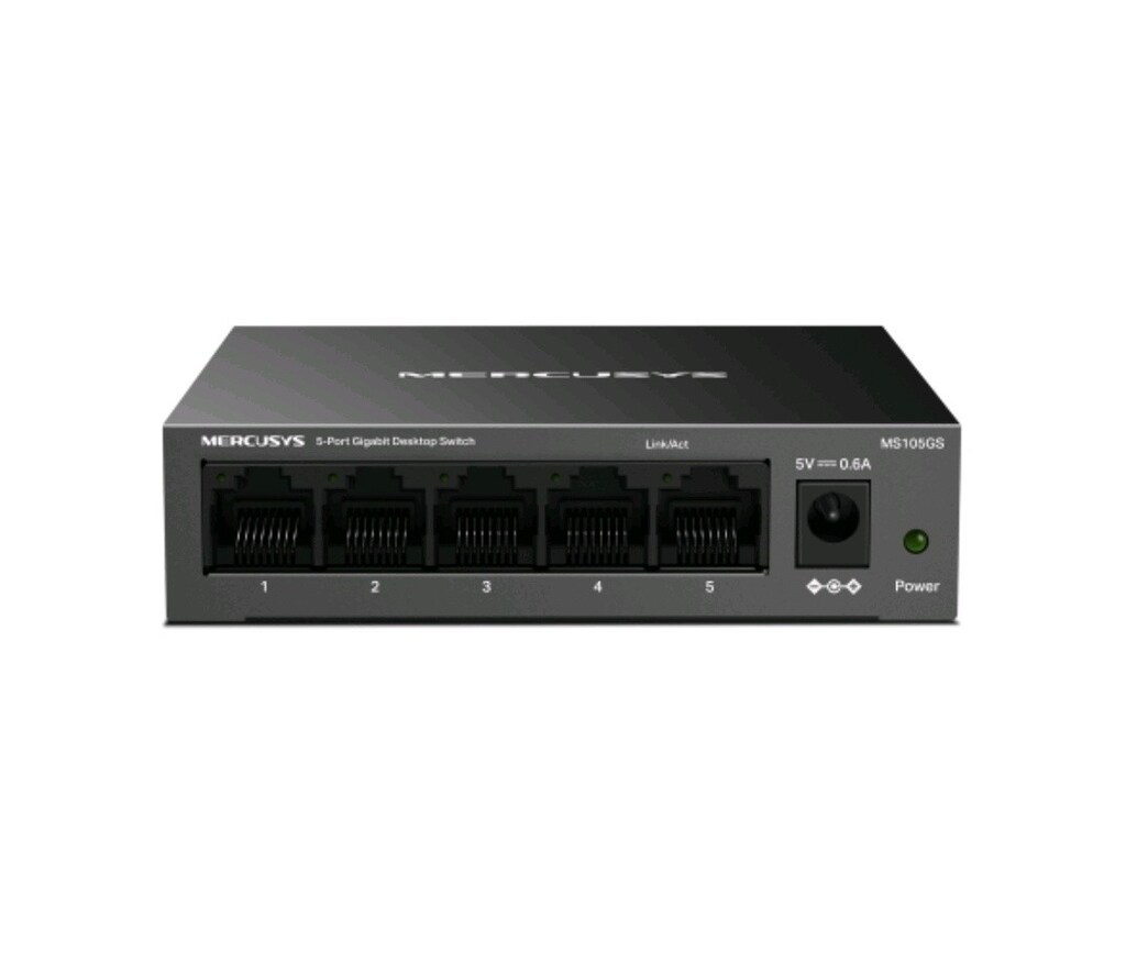 Mercusys MS105G 5-Port Switch 10/100/1000 Mbps Gi - 5