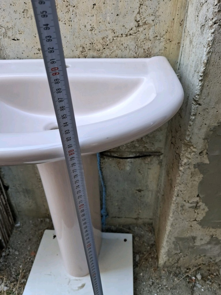 50×61 pembe vitra marka ayaklı lavabo - 5