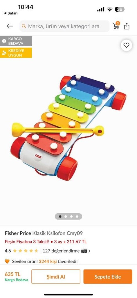 Fisher price Müzik Çalmalı Ksilafon - 4