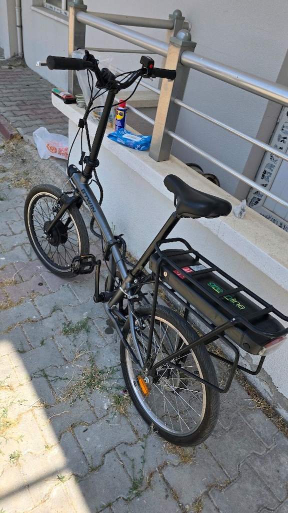 BTWİN HOPTOWN katlanır elektrikli dönüşümlü bisiklet (decathlon) - 4