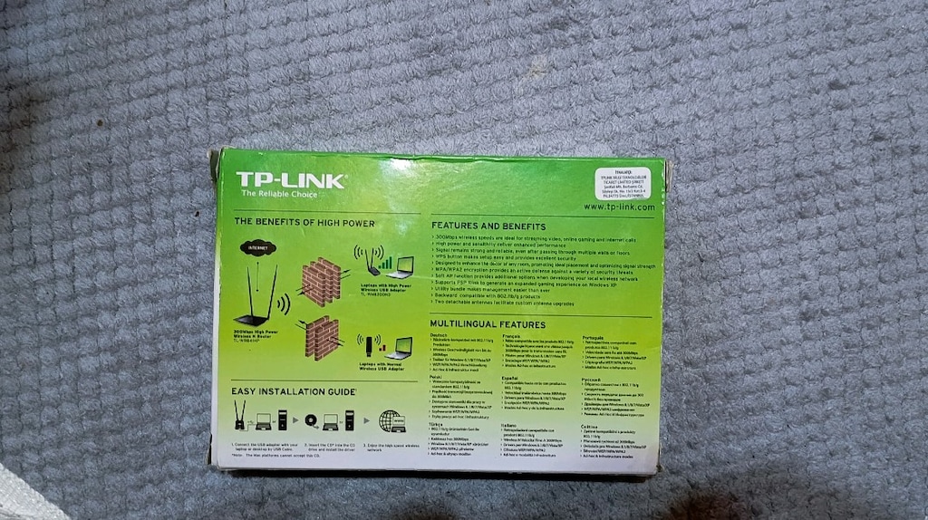 TP-Link TL-WN8200ND Çift antenli USB Wifi adaptör (Wifi Alıcı) - 2