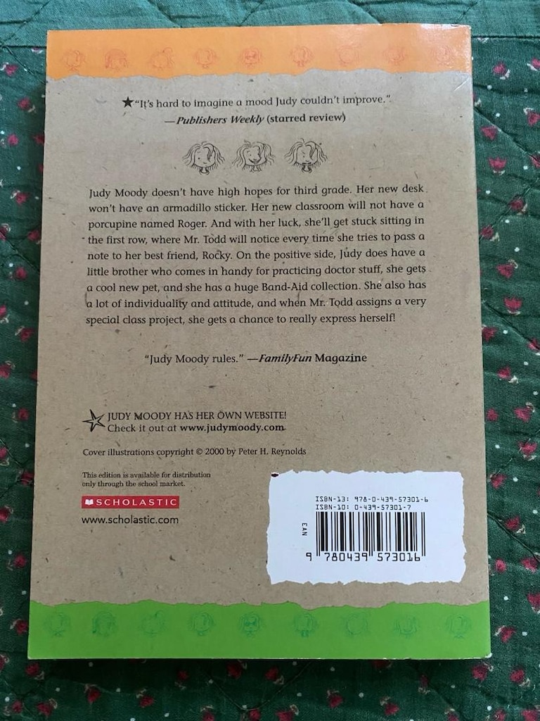 Judy Moody was in a mood. Not a good mood. A bad mood / Megan McDonald - 2
