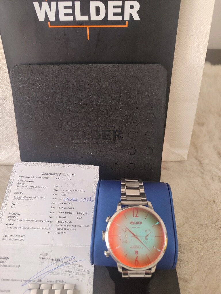 Welder WWRC1026 Silver Saat - 5