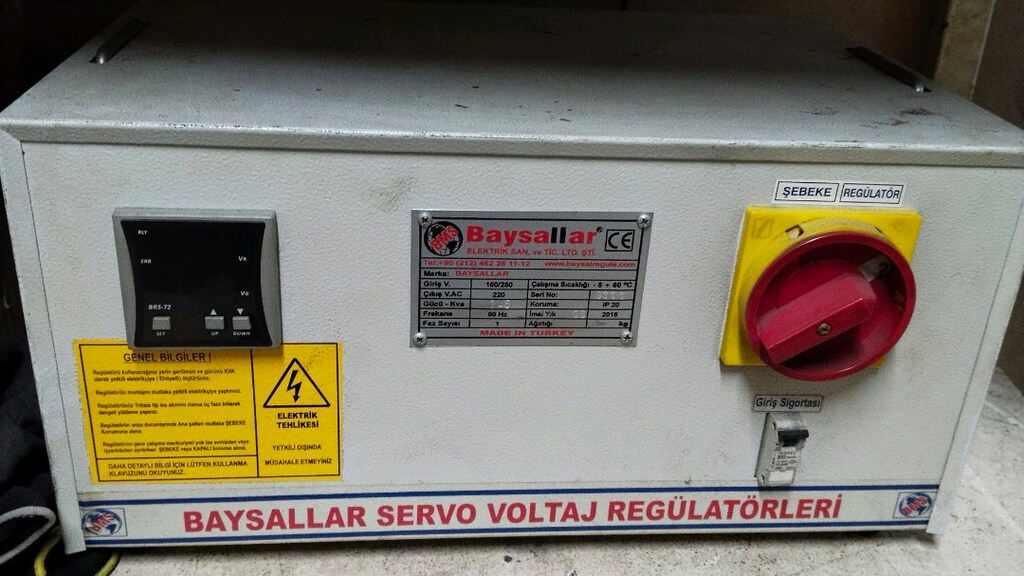 Regülatör 7,5 kw - 2