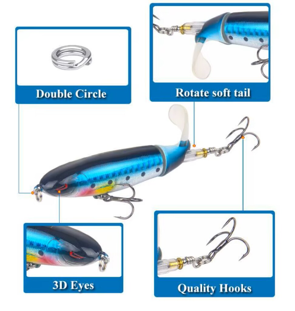 Walk Fish Maket Yem Seti (Rapala) LT068.8 adet. OLTA67 - 14