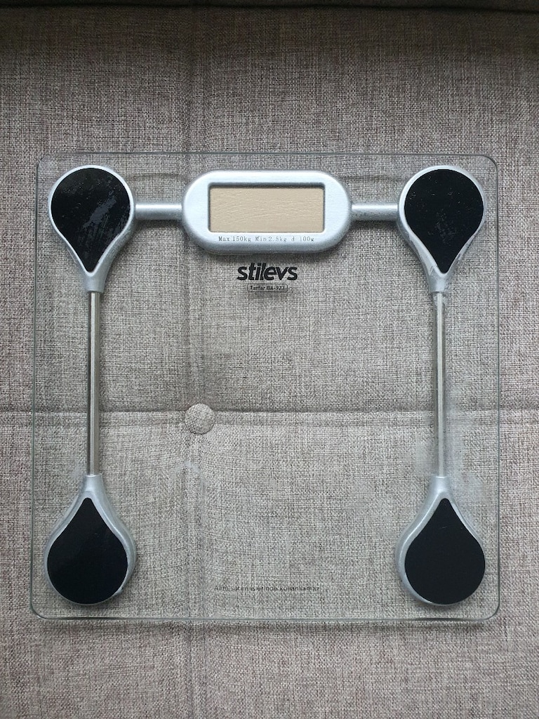 Stilevs dijital tartı 150kg hassas 100gr az kullanıldı acil satılık