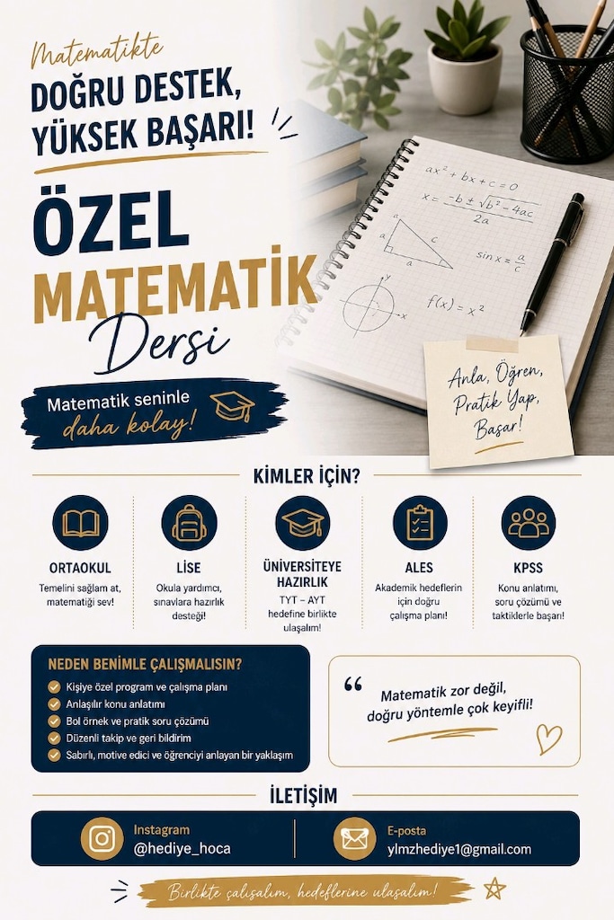 Matematik Özel Ders