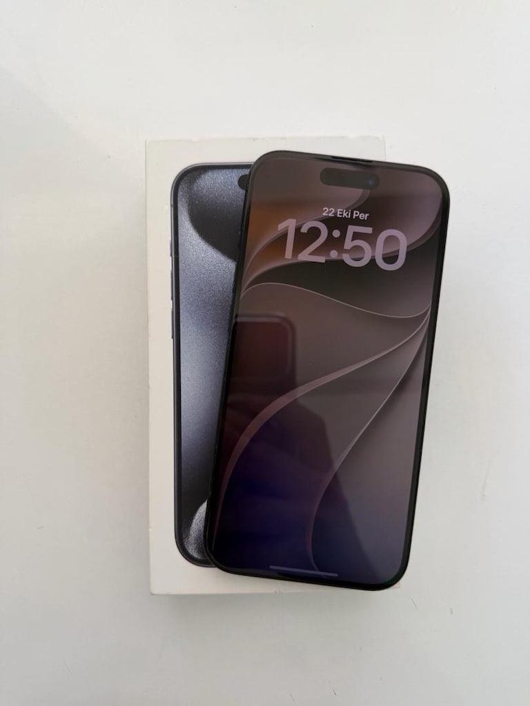 İPHONE 15PRO 512GB 10/10 HATASİZ FULL ORJİNALL PİLL 100 - 2