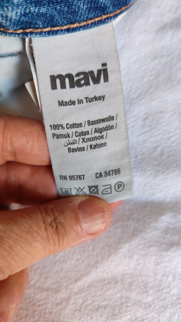 mavi jeans kot etek - 4
