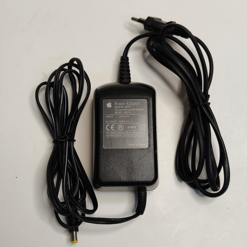 Orijinal Apple 3365 ,yazıcılar için M3362 M3374 13.5V,1A GÜÇ ADAPTÖRÜ - 3